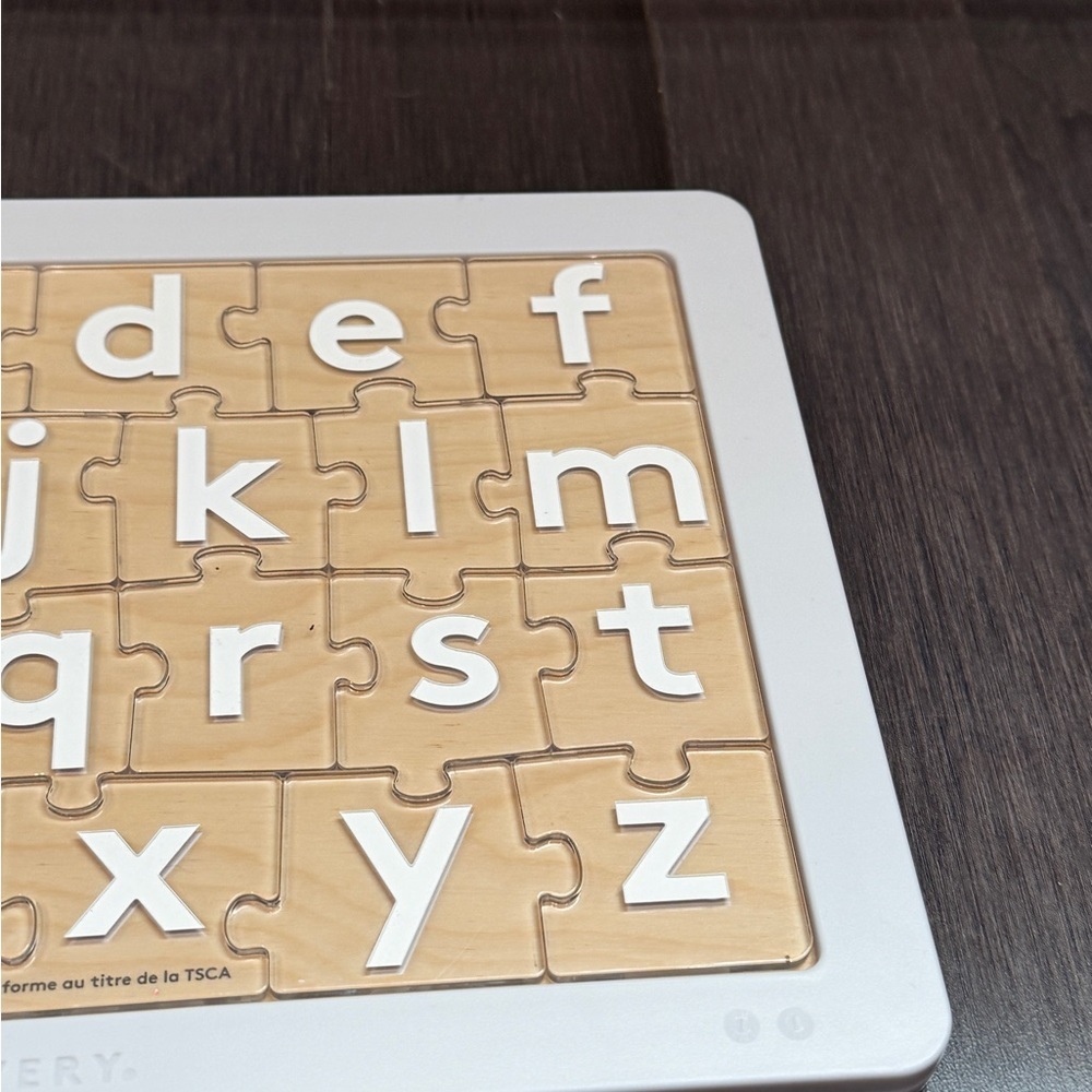 🎉HP🎊 NWOT Lovevery Letter Sounds Alphabet Puzzle - Acrylic Pieces Toddler Kids - Picture 5 of 9